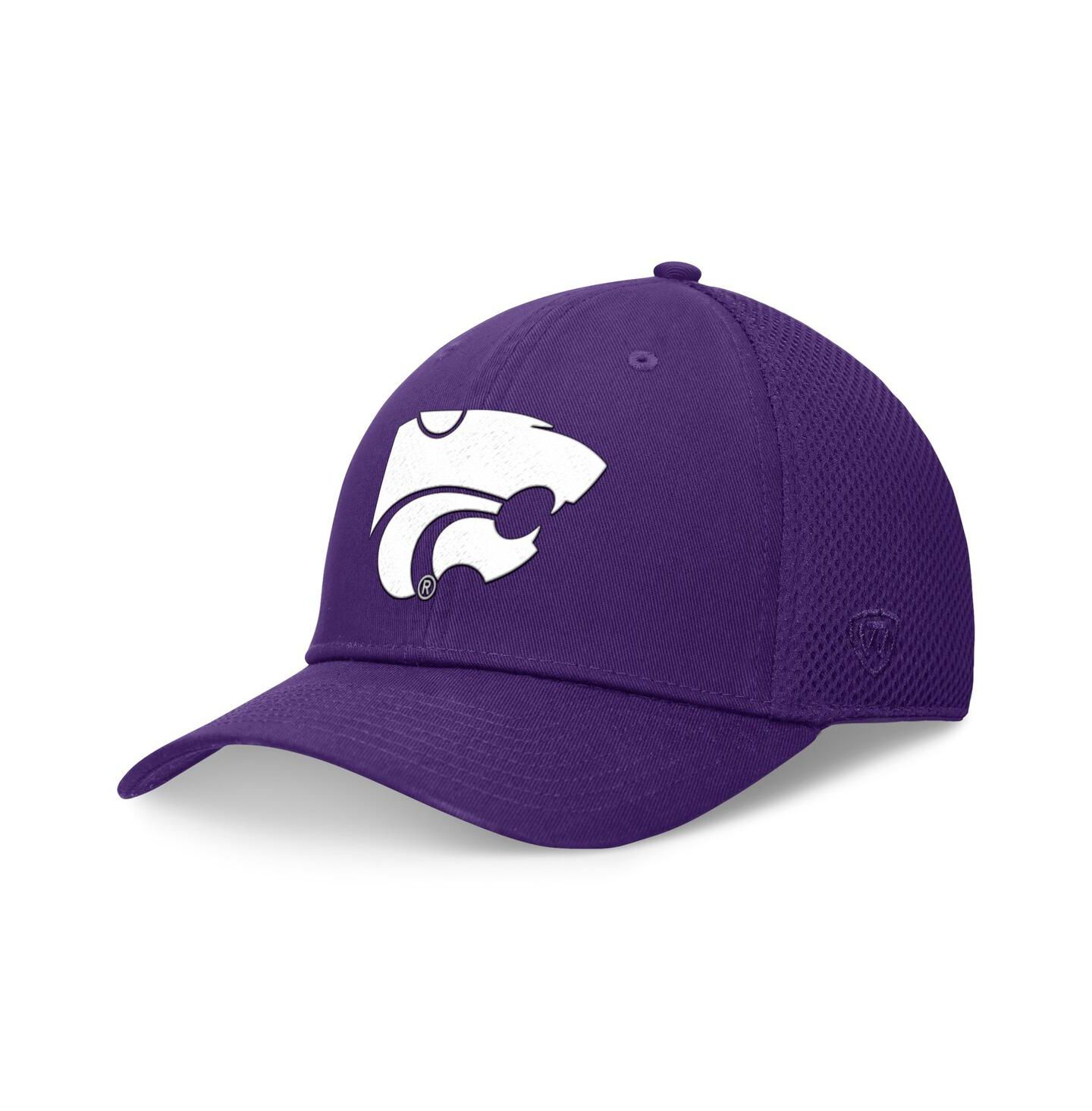 Мужская кепка Top of the World Purple Kansas State Wildcats Spacer Flex Hat — фото 1