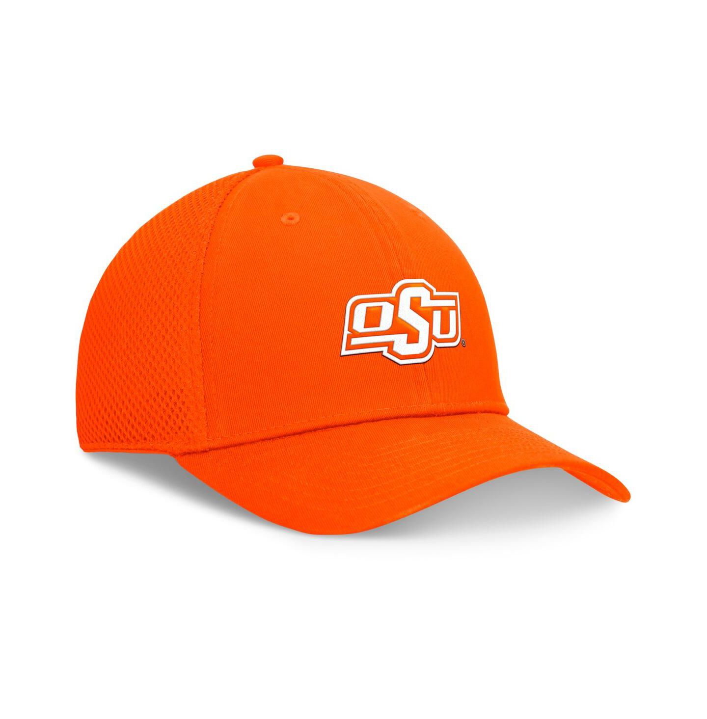 Мужская кепка Top of the World Orange Oklahoma State Cowboys Spacer Flex Hat — фото 3