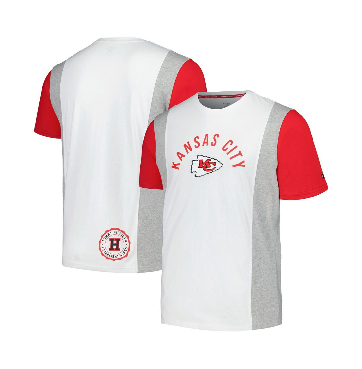 Мужская футболка Tommy Hilfiger White Kansas City Chiefs Philip — фото 1