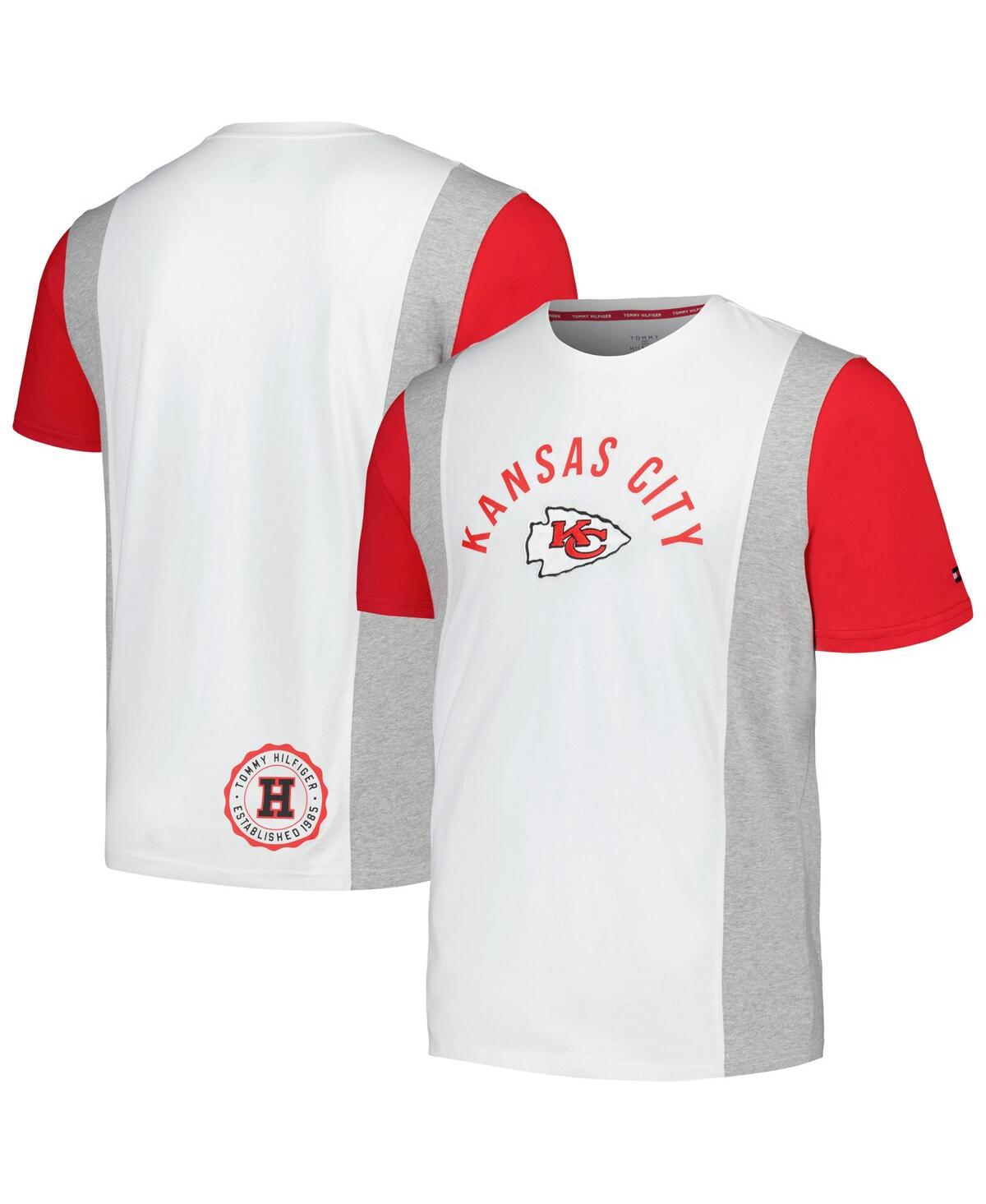 Tommy Hilfiger Men's White Kansas City Chiefs Philip T-shirt In White