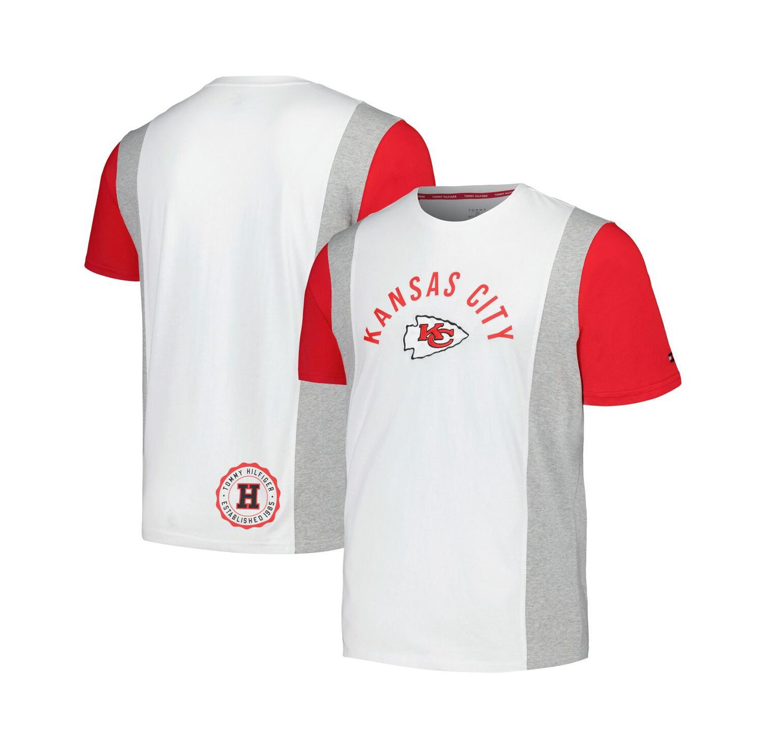 Men's White Kansas City Chiefs Philip T-Shirt