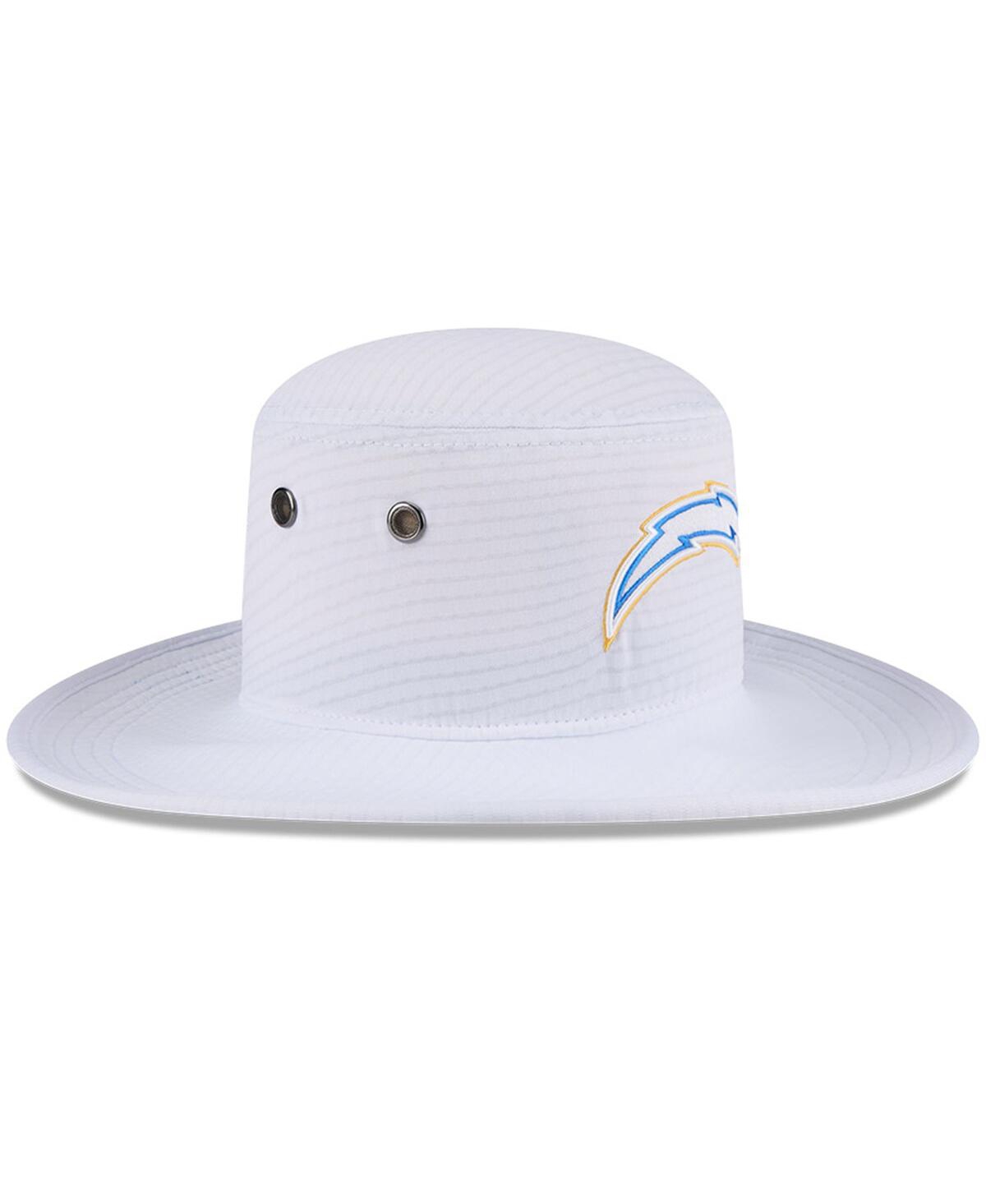 New Era Men's White Los Angeles Chargers 2024 Nfl Training Camp Panama Bucket Hat In White