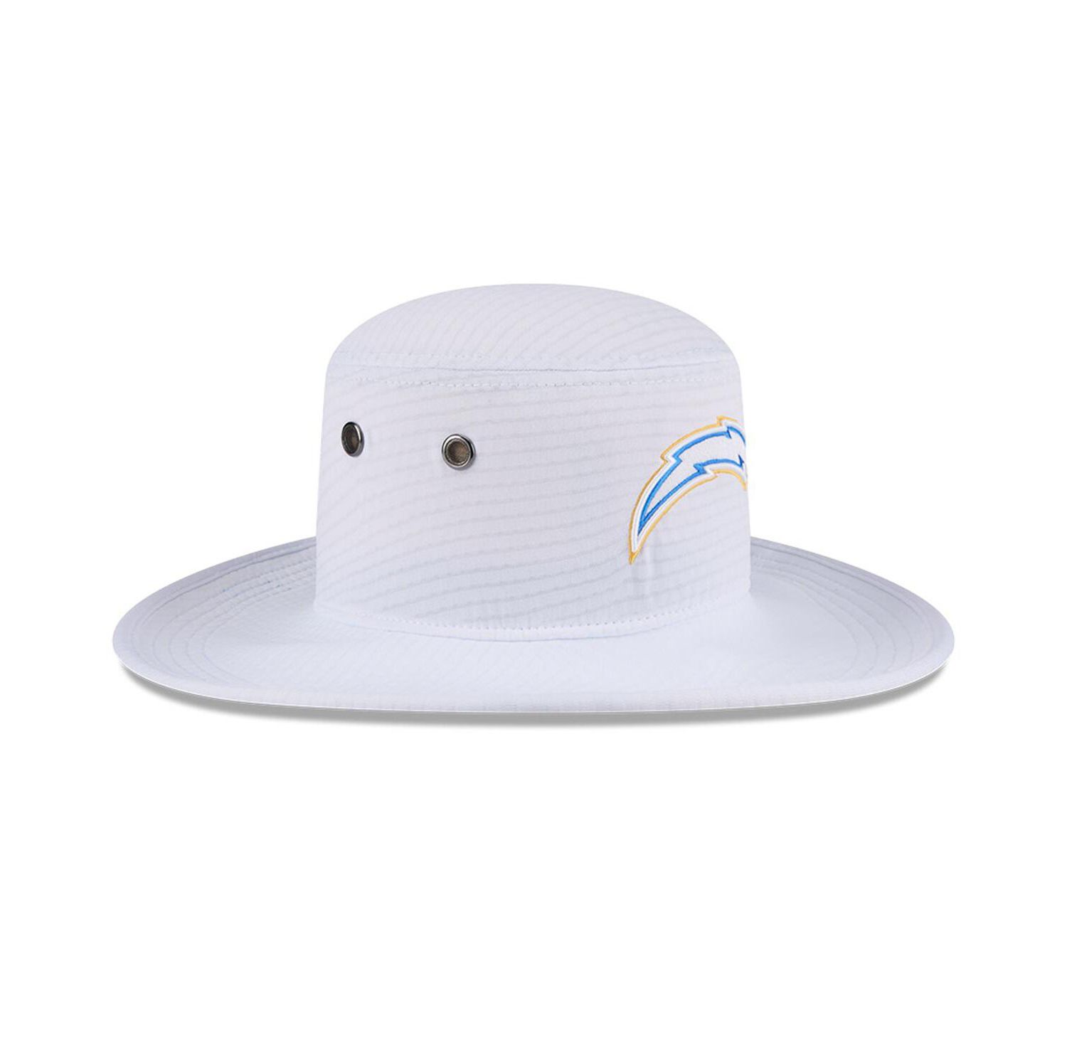 Men's White Los Angeles Chargers 2024 NFL Training Camp Panama Bucket Hat