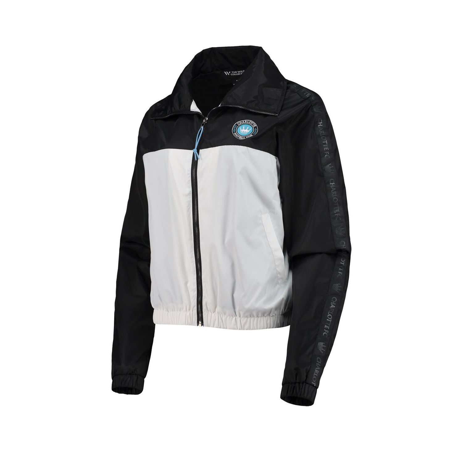Women's Black Charlotte FC Anthem Full-Zip Jacket