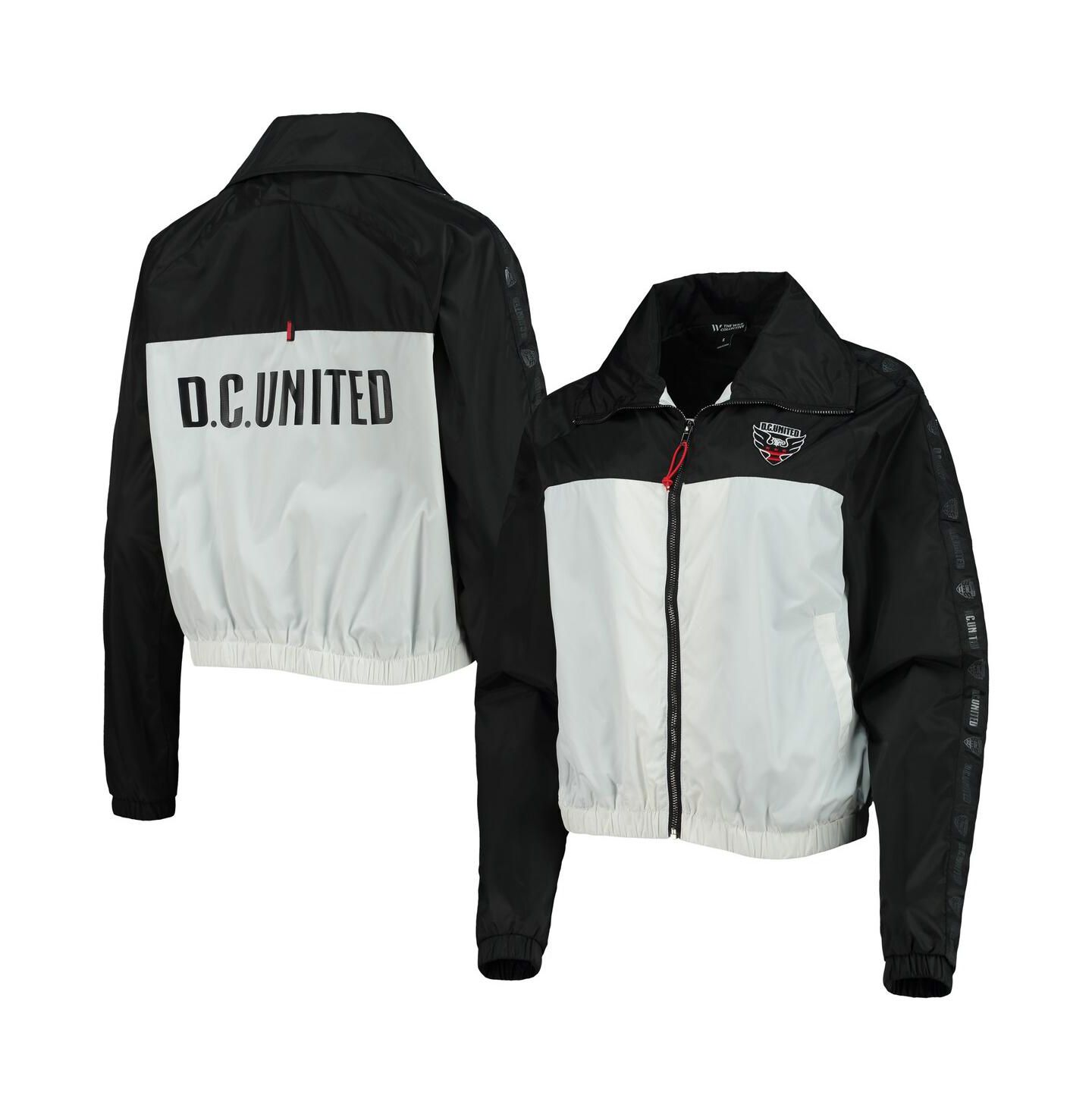 Женская куртка The Wild Collective Black D.C. United Anthem Full-Zip — фото 1