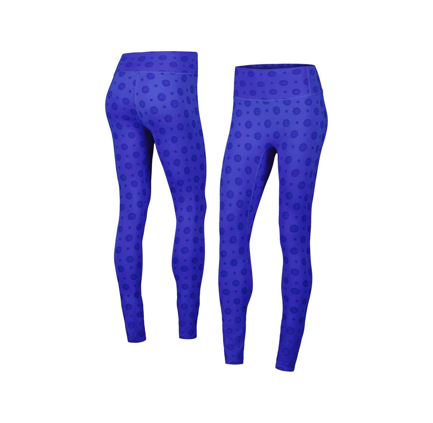 Women's Royal Chicago Cubs Tonal Leggings