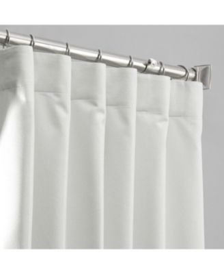 Starlight Off White Thermal Cross Linen Weave Blackout Curtain