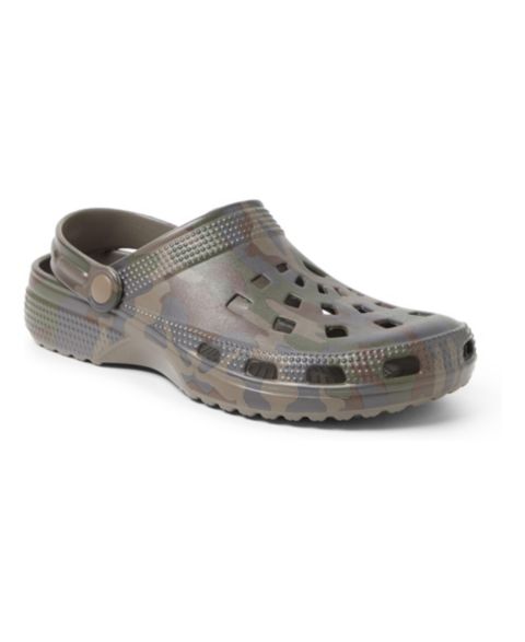 Мужские сабо Dearfoams EcoCozy Sustainable, цвет: Камуфляж