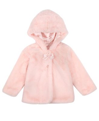 Baby Girl Floral Tunic Top, Hooded Jacket & Pant, 3-Piece Set