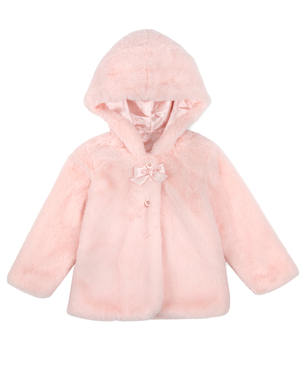 Baby Essentials Baby Girl Floral Tunic Top, Hooded Jacket & Pant, 3-Piece Set