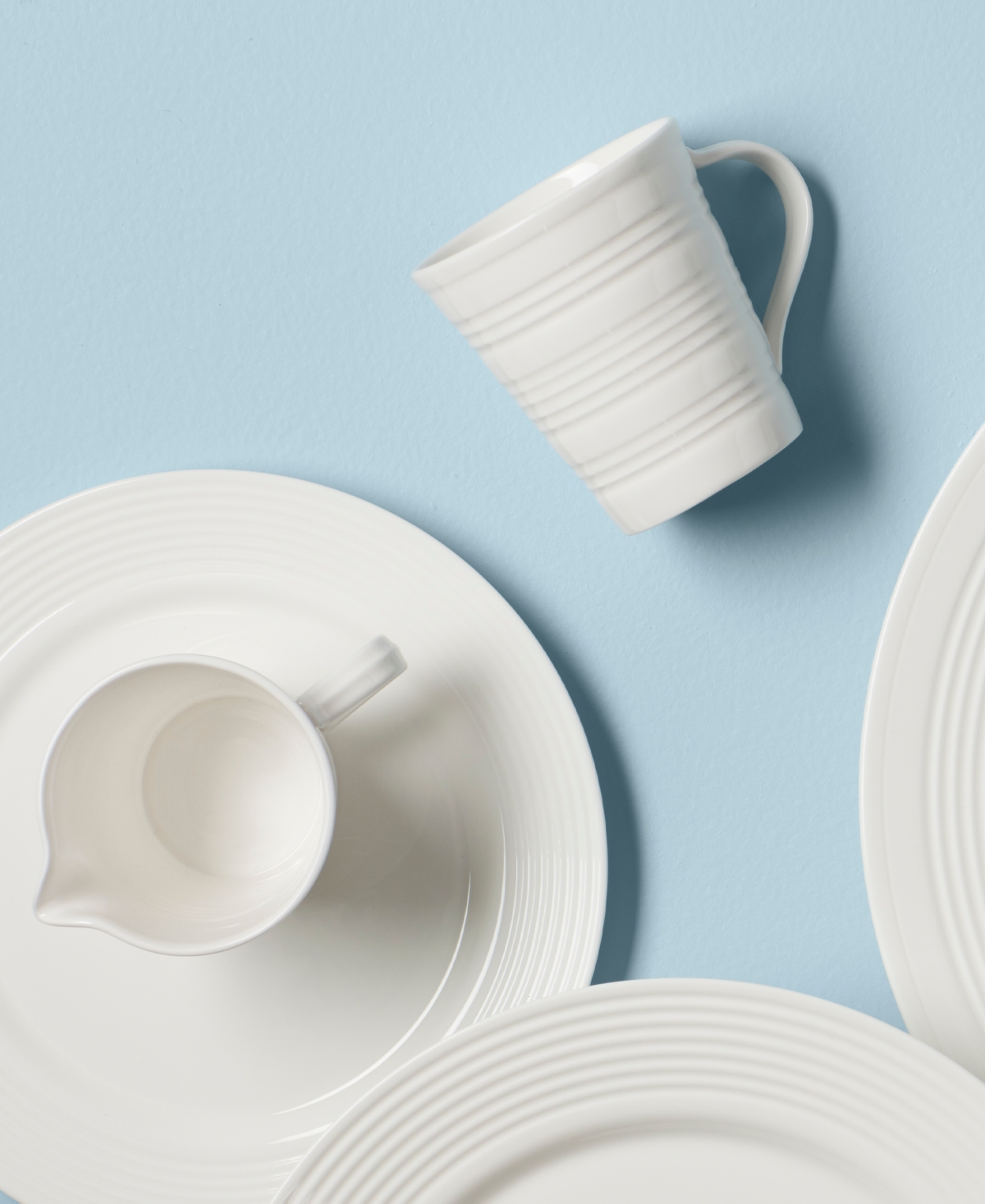 Lenox Tin Can Alley 4 Degree Mugs, Set of 4