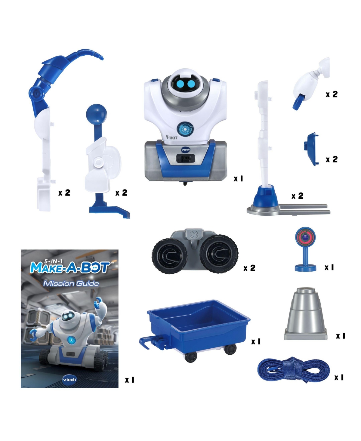 Vtech 5-in-1 Make-a-bot In No Color