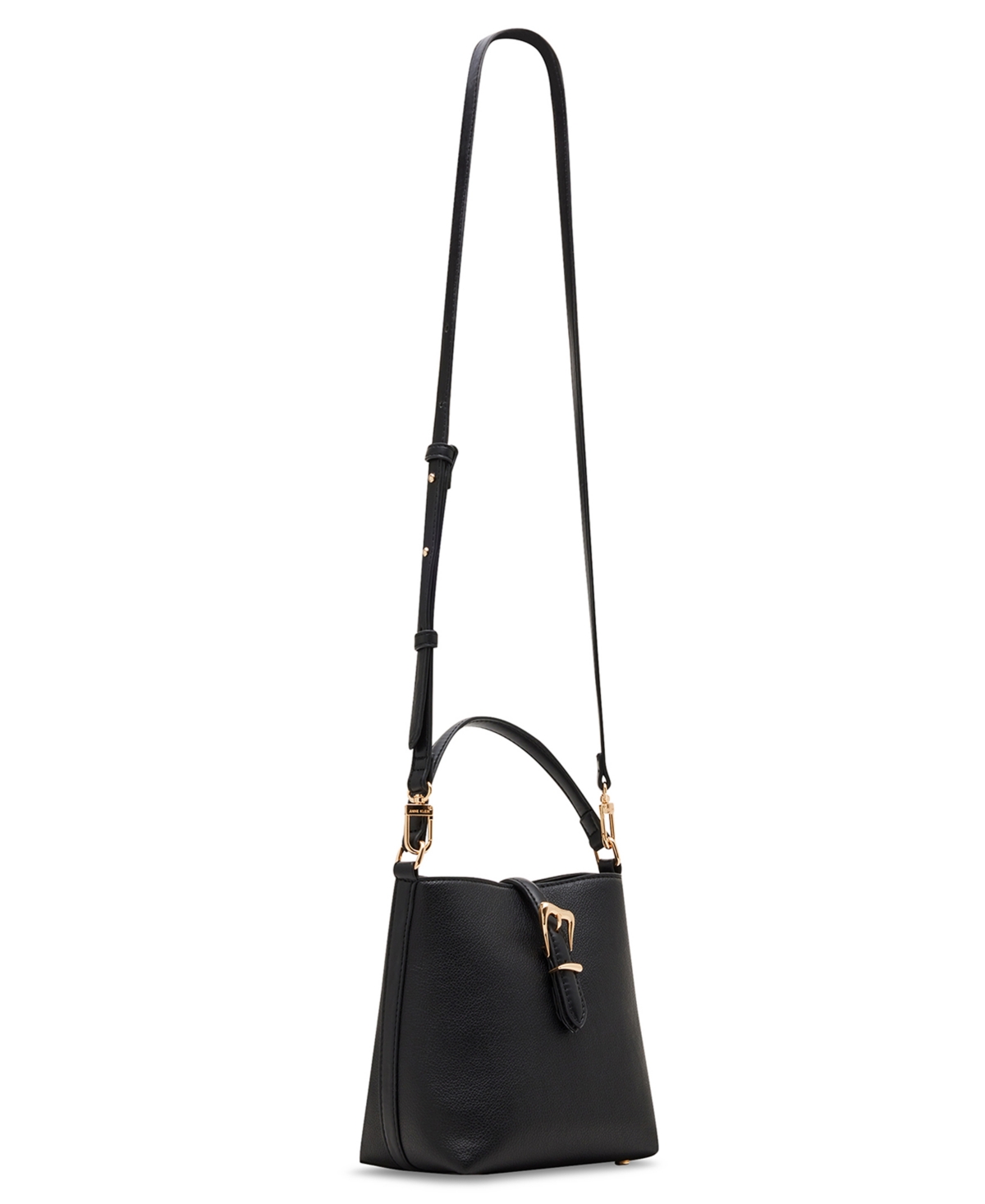 Anne Klein Women's Sculpted Buckle Bucket Bag