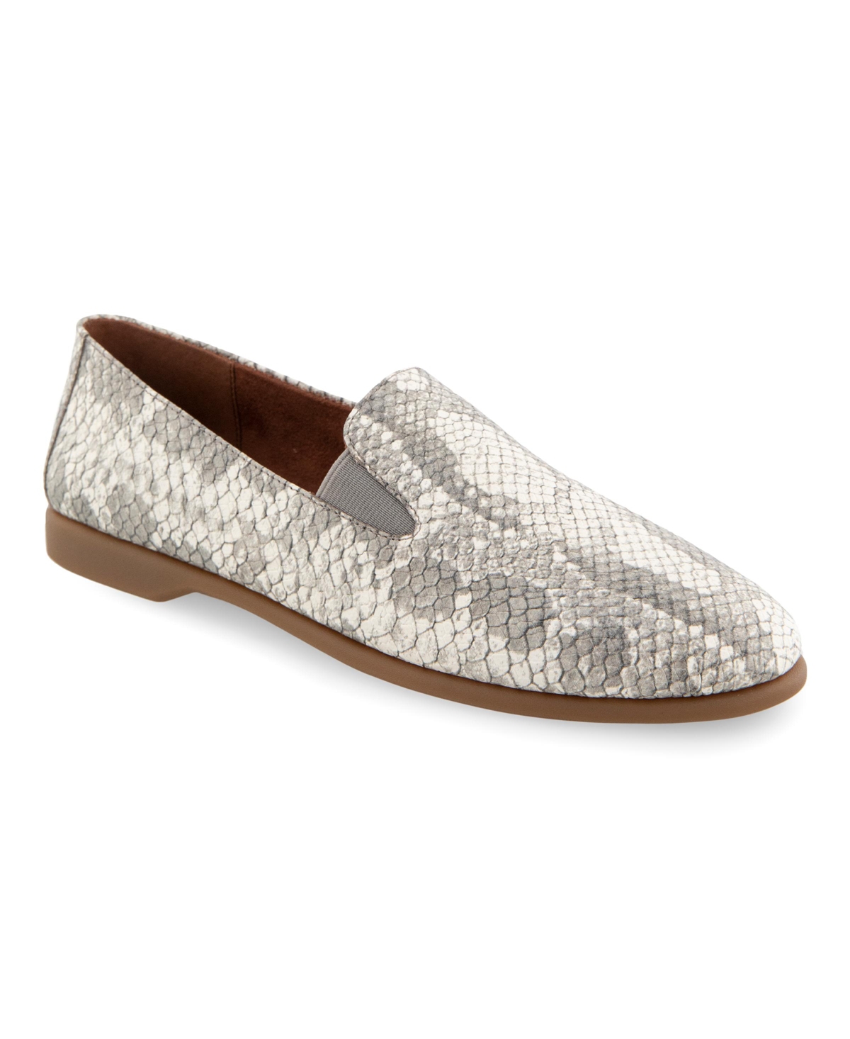 AEROSOLES WOMEN'S NUIT ALMOND TOE LOAFERS 
