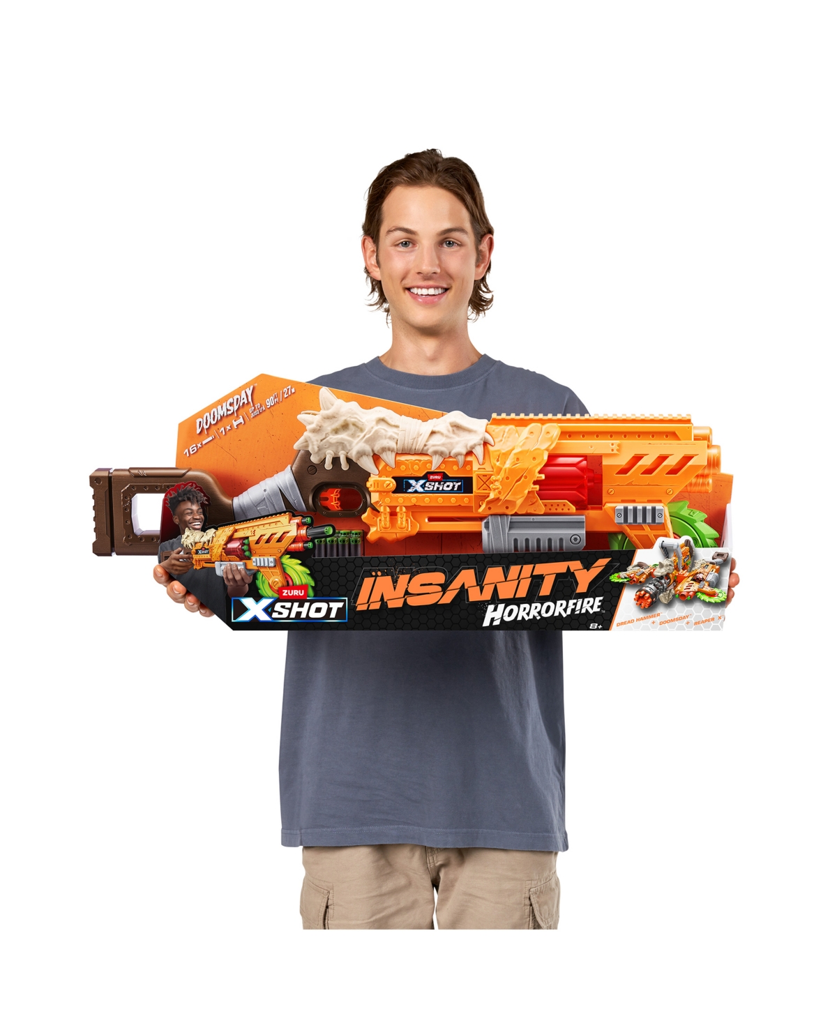 X-shot Insanity Horrorfire Chainsaw In No Color