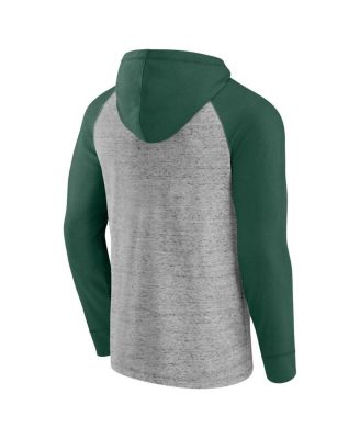 Men's Steel Portland Timbers Deflection Raglan Pullover Hoodie