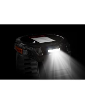 fenix 8 51mm, AMOLED, Outdoor & Fitness GPS Smartwatch, Glass, Slate Gray Steel/Black, Black Band, WW