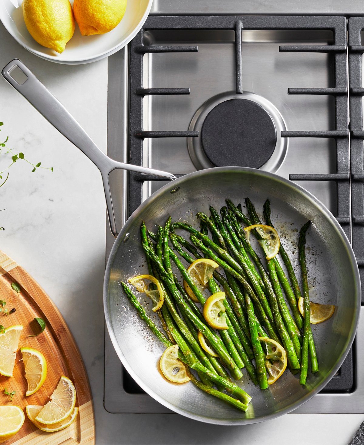 Demeyere Essential 5 Stainless Steel 11" 1-piece Fry Pan In Silver