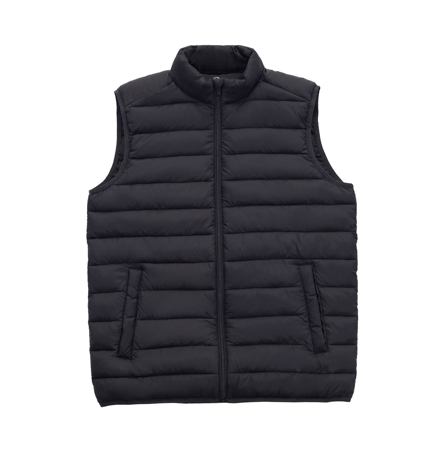 Мужской жилет Rokka&Rolla Lightweight Puffer, цвет: Чёрный — фото 7