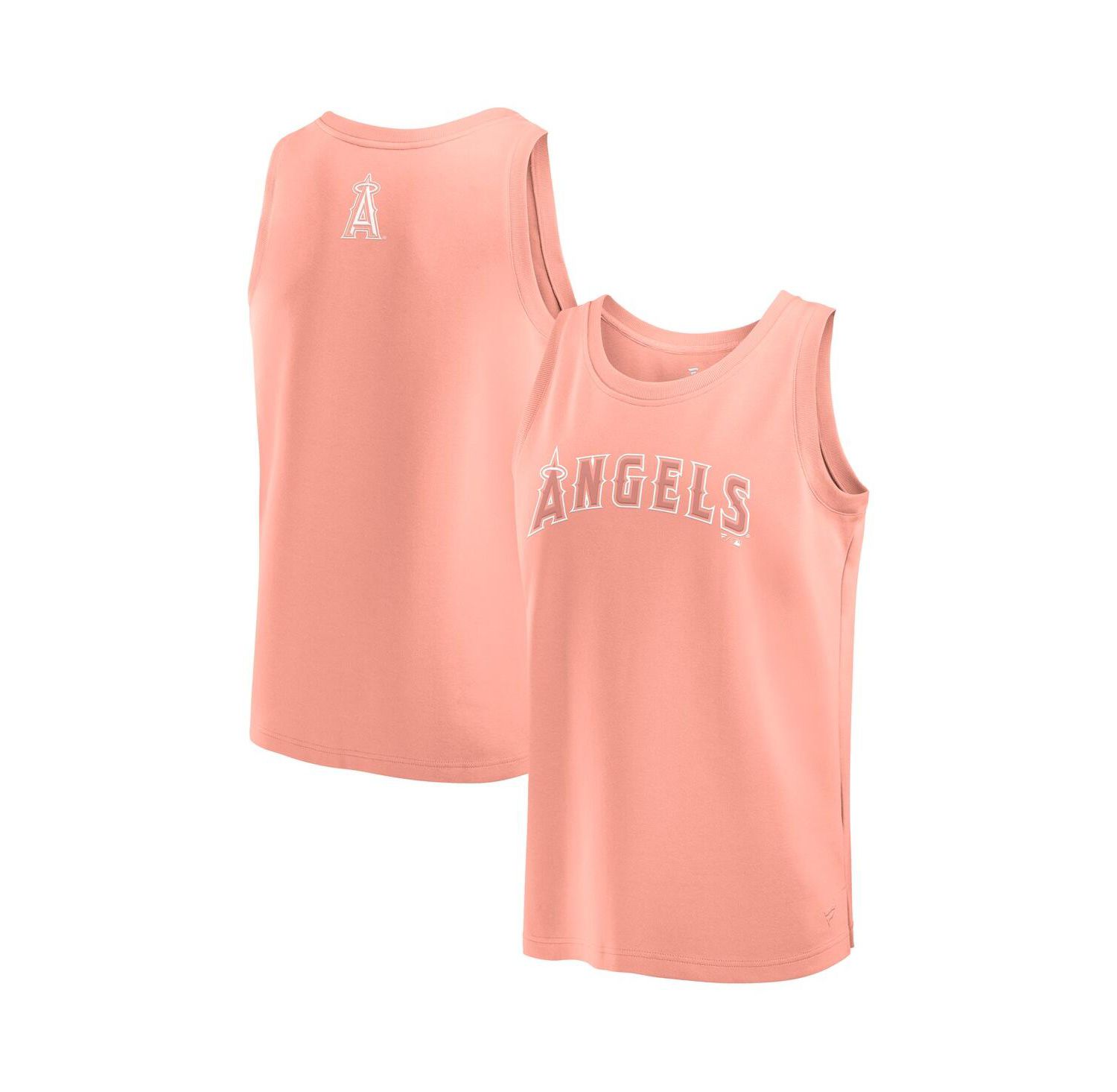 Men's Coral Los Angeles Angels Elements Tank Top