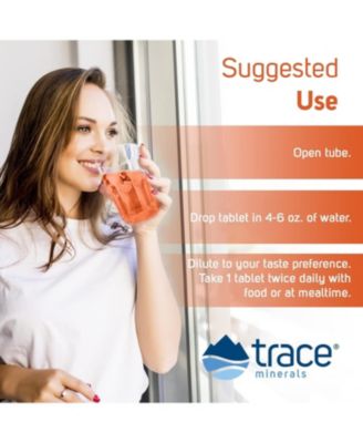 | Magnesium Effervescent Tablets| No Allergies |  Non-GMO, Gluten Free, Sugar-Free, Third Party Tested | Orange | 8 Tubes Contain 10 Tablets Each