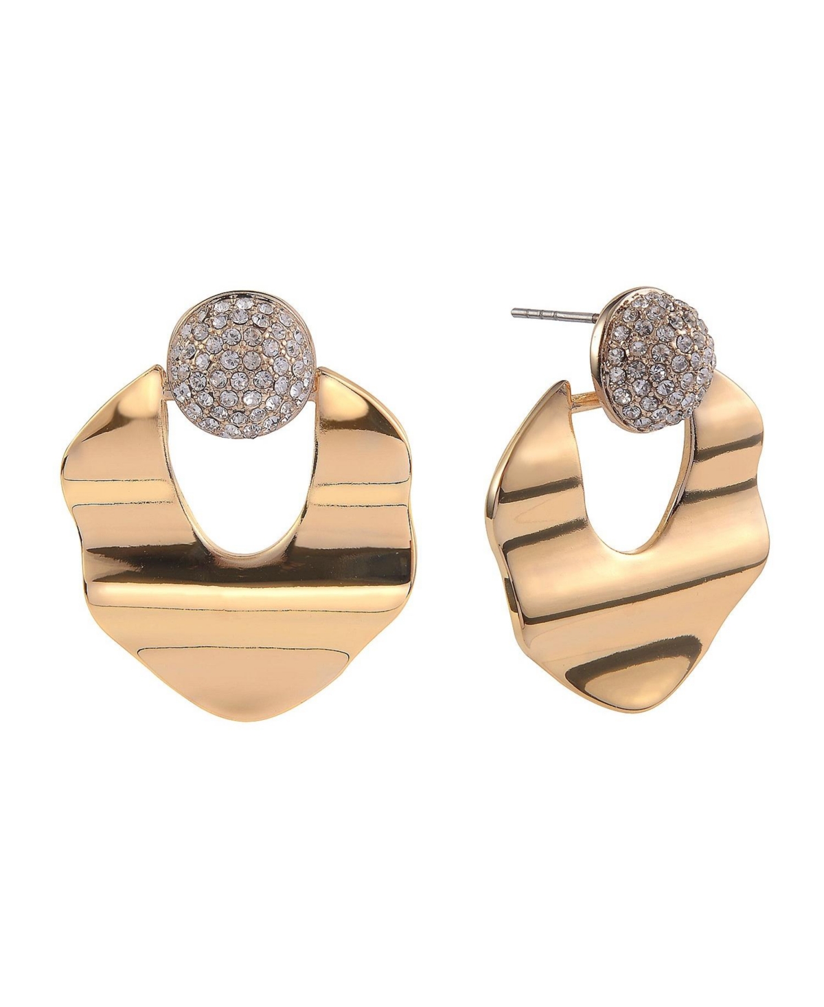 Doorknocker Earrings - Gold