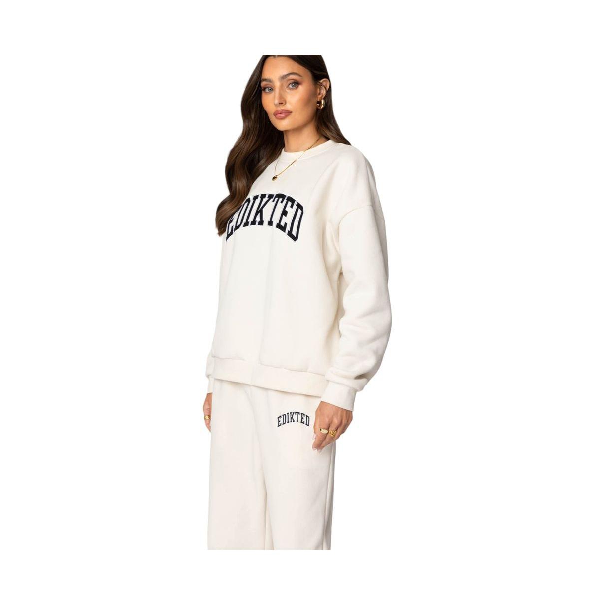 Edikted Women's Babe Oversized Sweatshirt