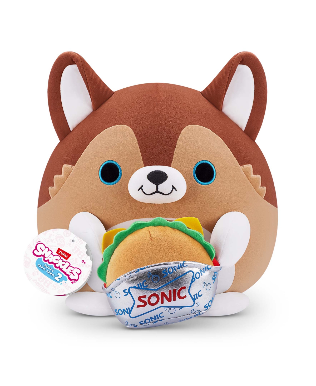 Snackles Series 1 Large Plush Toy In Multi Color