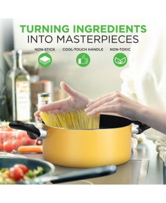 Nonstick Cookware Set, 15-Piece