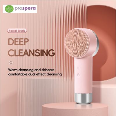 2 In 1 Warm Facial Cleansing Brush
