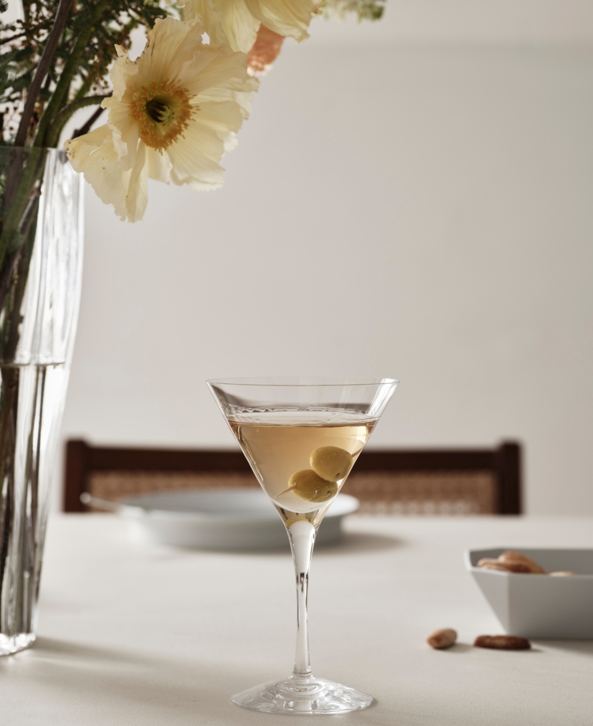Orrefors More Martini Barware Glasses, Set Of 2 In Clear