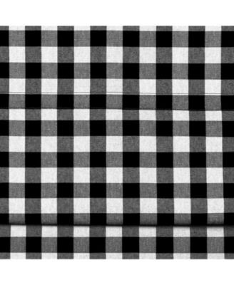 Country Farmhouse Buffalo Check Plaid Gingham Single Window Curtain