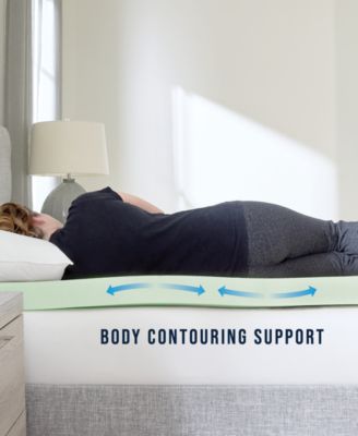 ProSleep CLOSEOUT! 3" Green Tea Infused Memory Foam Mattress Topper, King