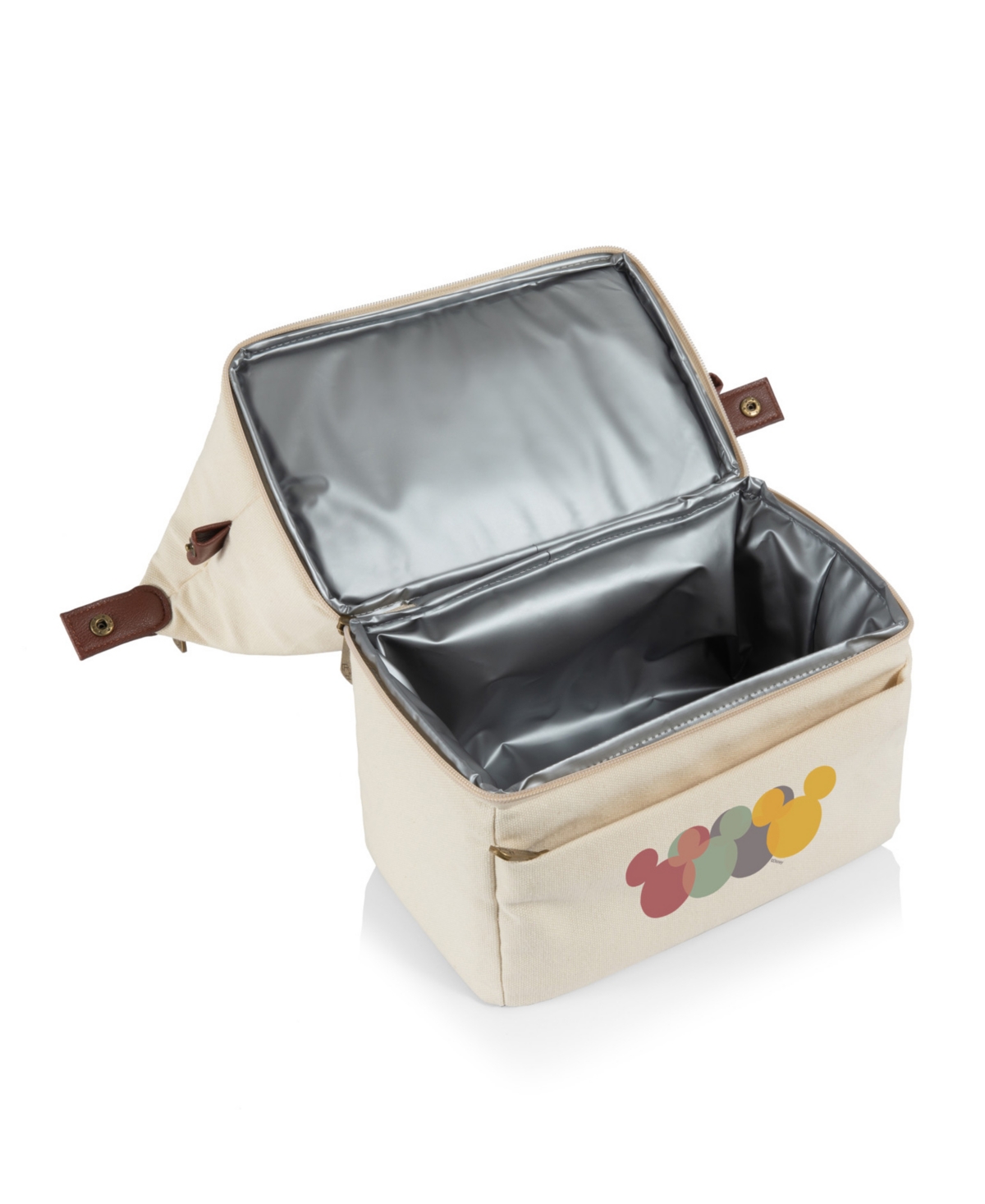 Oniva Disney Mickey Mouse Urban Lunch Bag - Beige with Brown Accents