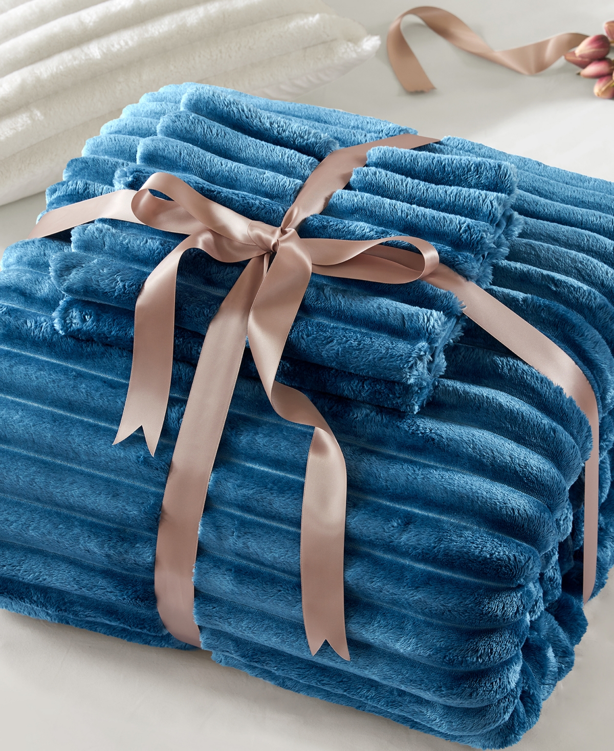 510 Design Avril Fluffy Ribbed Plush 2-Pc. Comforter Set, Twin/Twin Xl