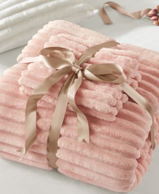 Avril Fluffy Ribbed Plush 3-Pc. Comforter Set, Full/Queen