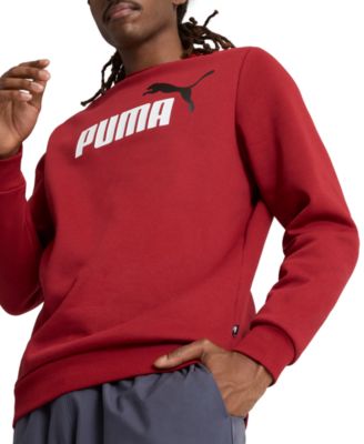 Men's ESS+ Big Logo Crewneck Fleece Sweatshirt