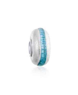 Murano Glass Charm Bead With Sterling Silver Core For European Bracelets