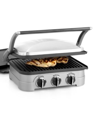 Cuisinart Electric Sandwich Grill Stainless Steel