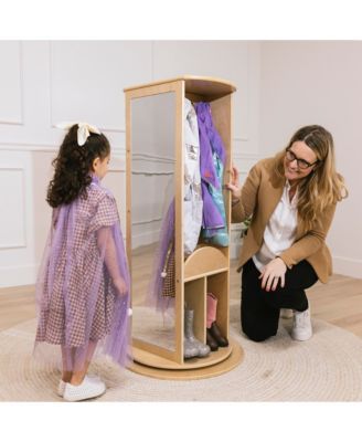 Rotating Dress-Up Carousel, Natural, 1