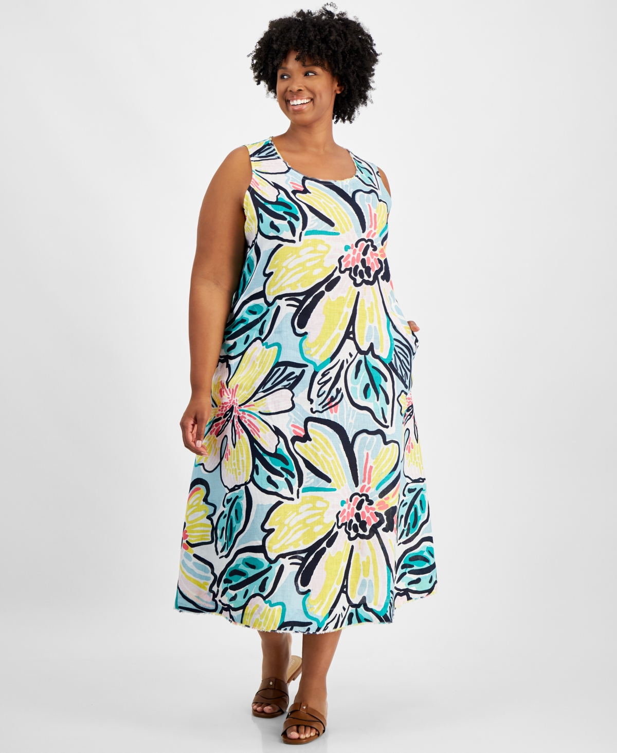 Charter club plus size tops discount