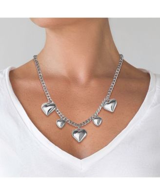 Five Heart Necklace