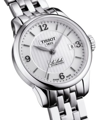 Women's Swiss Automatic Le Locle Stainless Steel Bracelet Watch 25mm