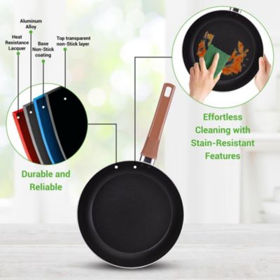 PFOA/PFOS-Free 13-Pc Nonstick Cookware Set
