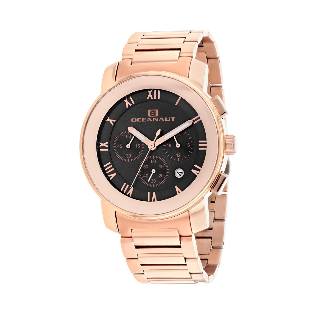 Men's Riviera Black Dial Watch - OC0333 - Black
