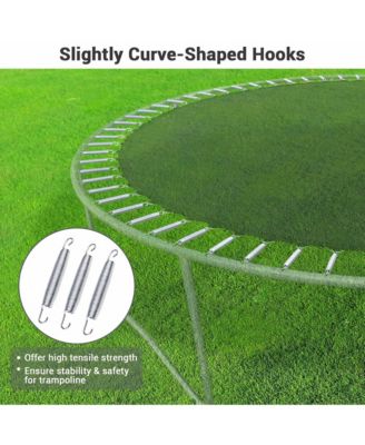 5.5" Trampoline Springs Heavy Duty Replacement Springs Trampoline Accessories Trampoline Parts (Pack of 60)