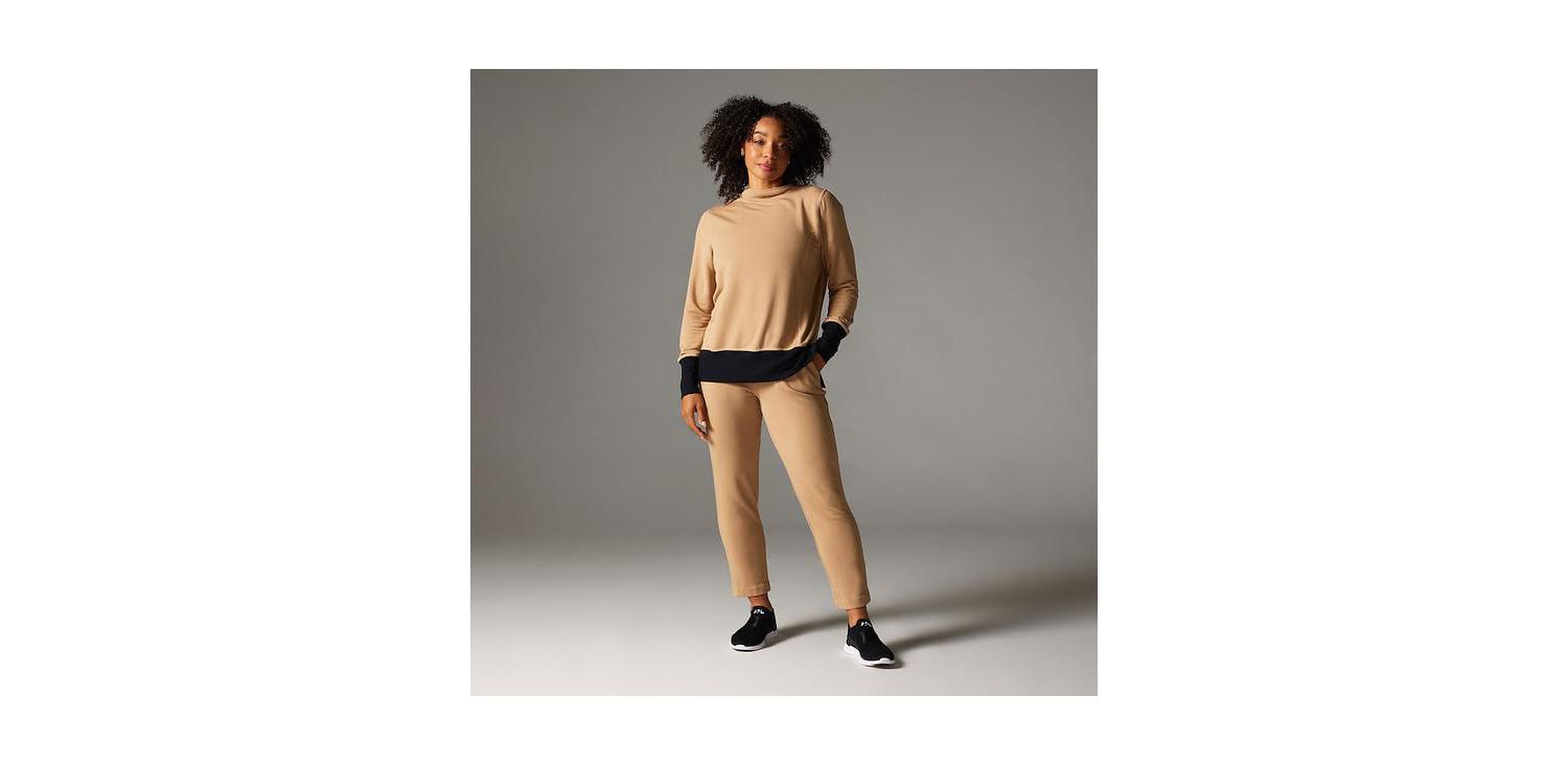 Women's Cozy Funnel Neck Sweatshirt