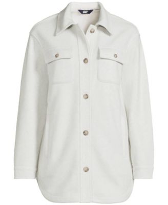 Women's Petite Luxe Fleece Shirt Jacket