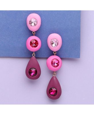 Women's Bubblegum Drop Earrings