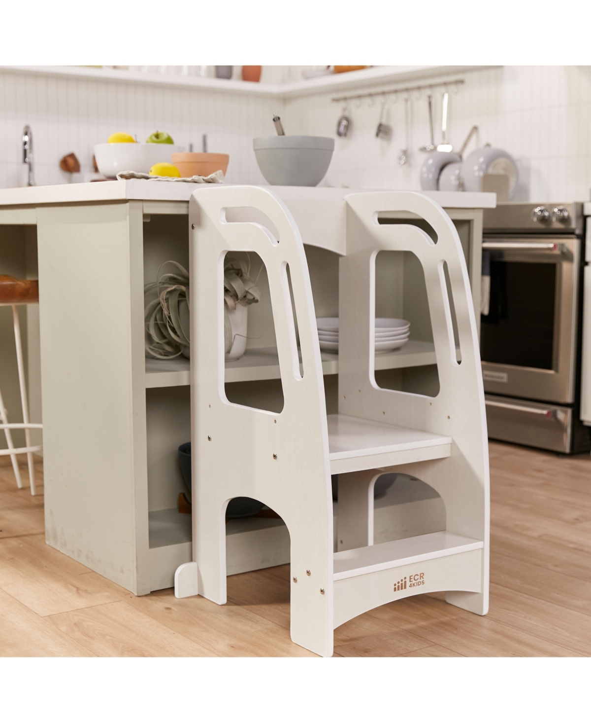 ECR4Kids Girls Chef's Helper Kitchen Tower
